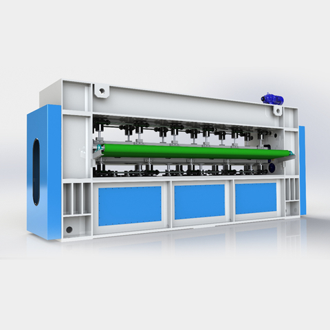 কার্পেট তৈরির জন্য মাঝারি গতির সুই লুম ননউভেন ভেলর লাইন