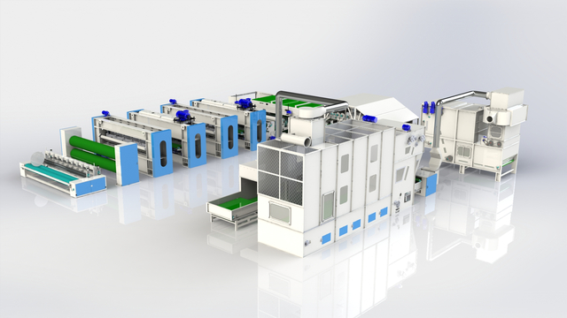 ননউভেন টাচ স্ক্রিন সুই উত্পাদন লাইন